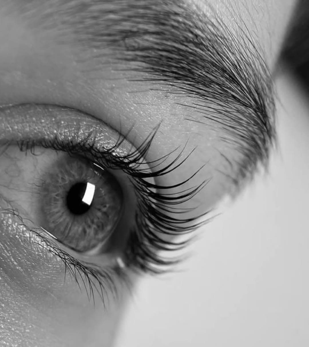Lash close-up by Jennifer Queiroz at Twenty Eight Studio.